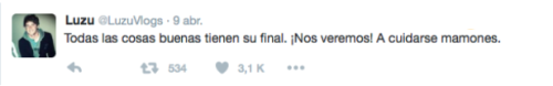 rubiuspancake:El problema es que sabes que va a pasar. Y no podrás decir adiós.O tú lo dirás antes. 