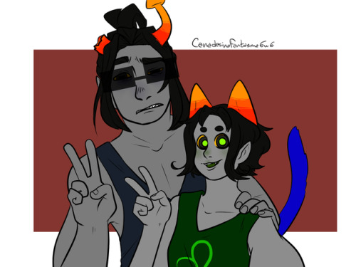 canadesinofantasma6w6: day 19 ==&gt; favorite moirail pairing