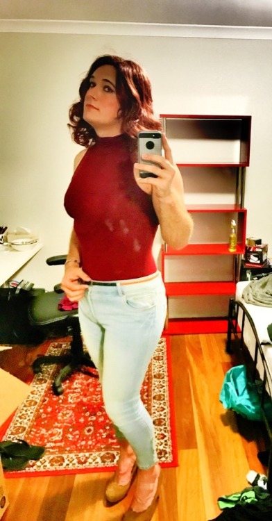 bbcdependent: katstonecrossdresser: A few more pics WOW  Cute  :)