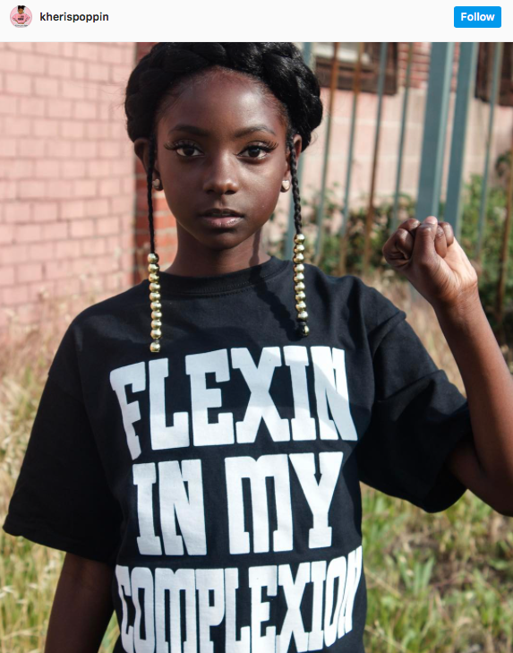 the-movemnt:  After being bullied over her dark skin, this 10-year-old is fighting