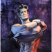 benisketch:Taking off his shirt (watercolor)