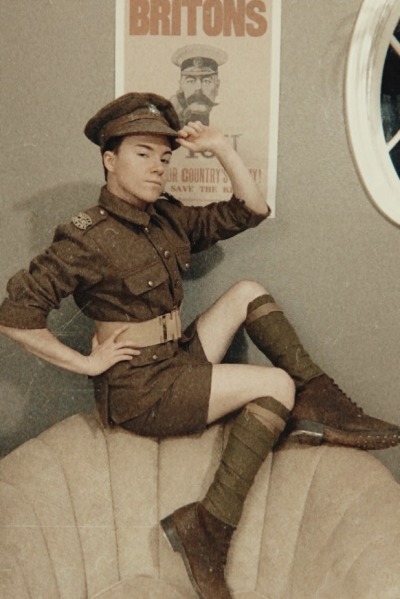 my-darling-boy:my-darling-boy:my-darling-boy:No male WWI pinups exist yet so my gay