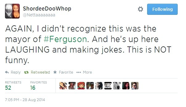 iwriteaboutfeminism:  A Ferguson town hall, held in the Wellspring Church, Thursday