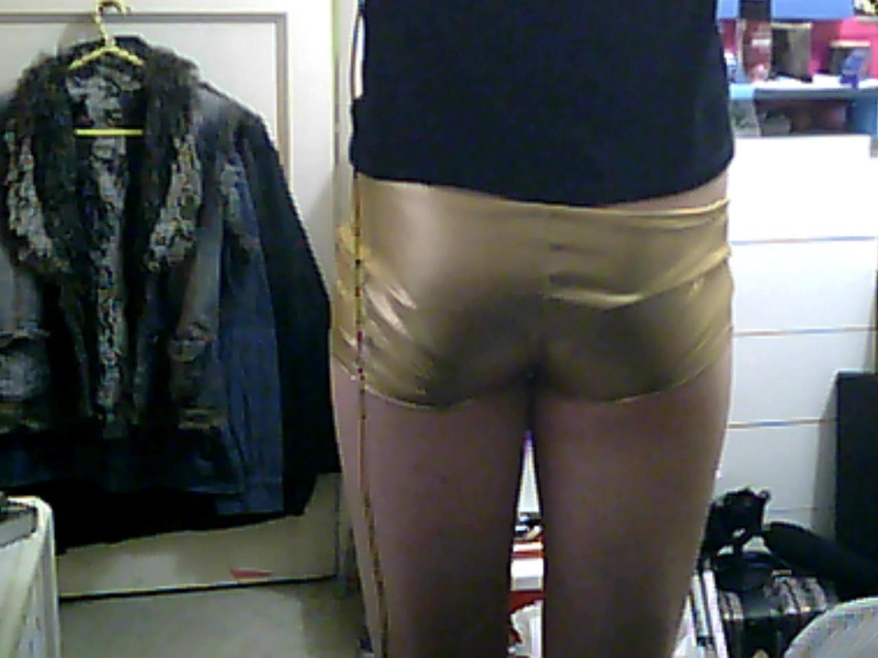   Happy National Underpants Day! (8 / 8)Hurray! Golden booty shorts for dat golden