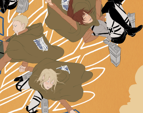 sydys: here’s my shingeki print that i’ll be selling this May at Anime North! Its very l