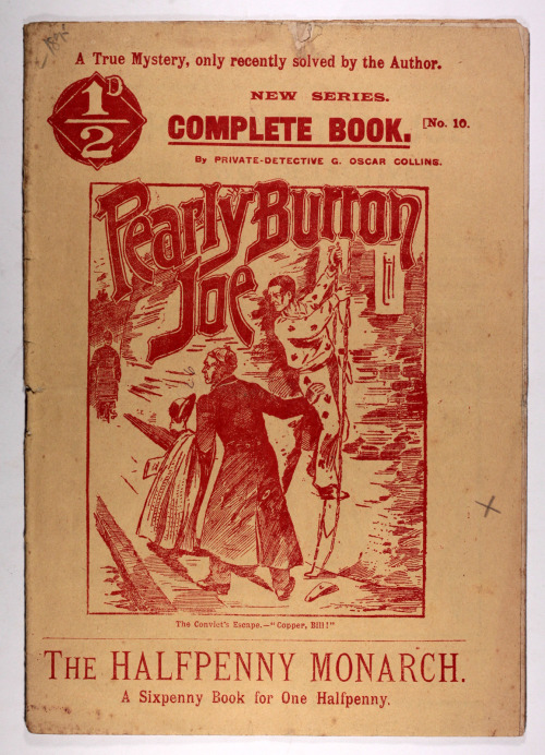 Pearly Button Joe Halfpenny Monarch - c1895Remarkably rare original complete story in paper covers 