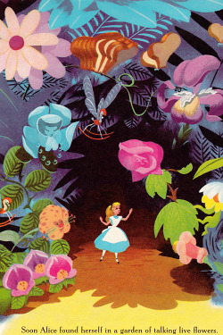 vintagegal:  Disney’s Alice in Wonderland