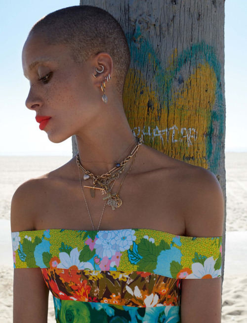 lisa401971:LOVE MAGAZINE S/S 2018 Adwoa Aboah by Lynette Garland