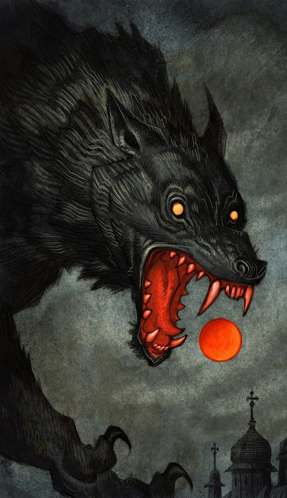 morbidfantasy21:Vârcolac by JOHAN EGERKRANS  