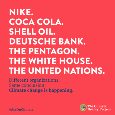 The world’s top companies and organizations are facing reality on climate. It’s time for the rest of us to do the same and take action. Support the EPA’s proposed standards to cut carbon pollution emissions from Big Polluters....