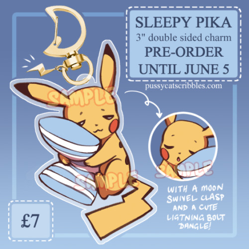 New charms are up for pre-order on my store!!TARTAGLIA and ZHONGLIDRAGON AND PRINCE KLANCESLEEPY PIK