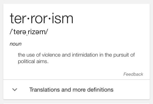 gogomrbrown:     fuck that. We need to start using the right terminology. “Radical right-wing extremist/terrorist”  That’s what they r   How have white people avoided the violent stereotype?