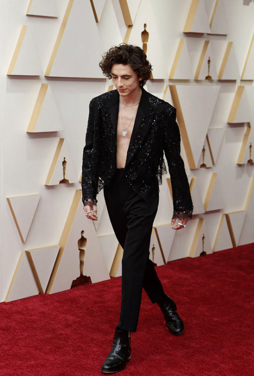 Timothee Chalamet - 94th Annual Academy Awards, March 27, 2022,  Hollywood, California