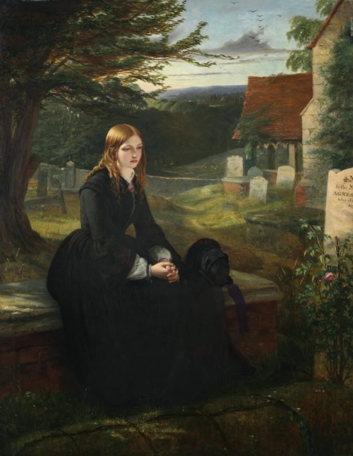 artofthevictorianera:The Sister’s Grave by Thomas Brooks