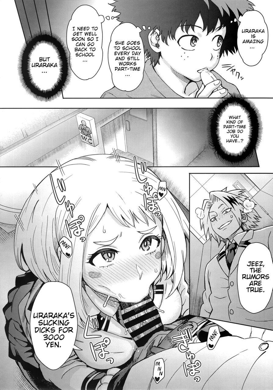 naughty-rwby-hentai:  Uraraka’s Behind the Scene Prostitution~ (My Hero Academia)