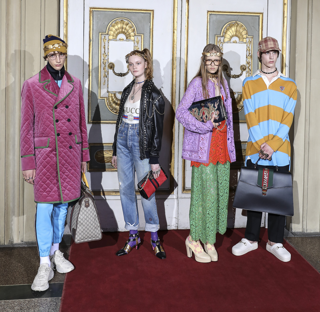Louis Vuitton Pochette Metis reverse zara blazer slik maxi dress gucci  sunglasses outfit fashion in…