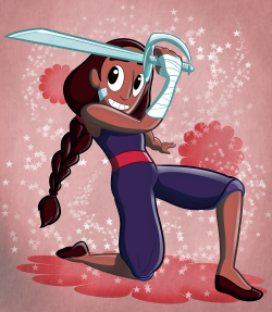 lizwuzthere:  Connie Maheswaran Human extraordinaire!! :U Who doesn’t want to have an in depth discussion about the themes of oppression in their favorite novel series with this swashbuckling nerd?? You can take her home with you on prints, t-shirts,