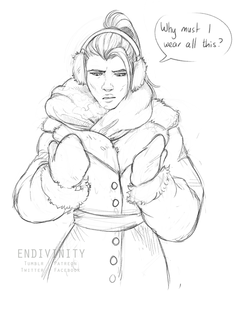 endivinity: Winter is not a fun time 