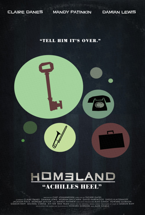 Homeland episodic posters. Season 1, part 1. More coming soon! View more graphic design and film pos