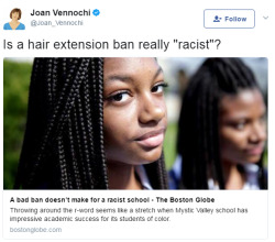 lagonegirl:    Dafuq?  Hair extension ban,