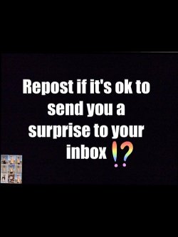 tealbimbosissy:  jackalot50:  sissydebbiejo:  Send a surprise to my inbox  Oh yes honey.  I love surprises 