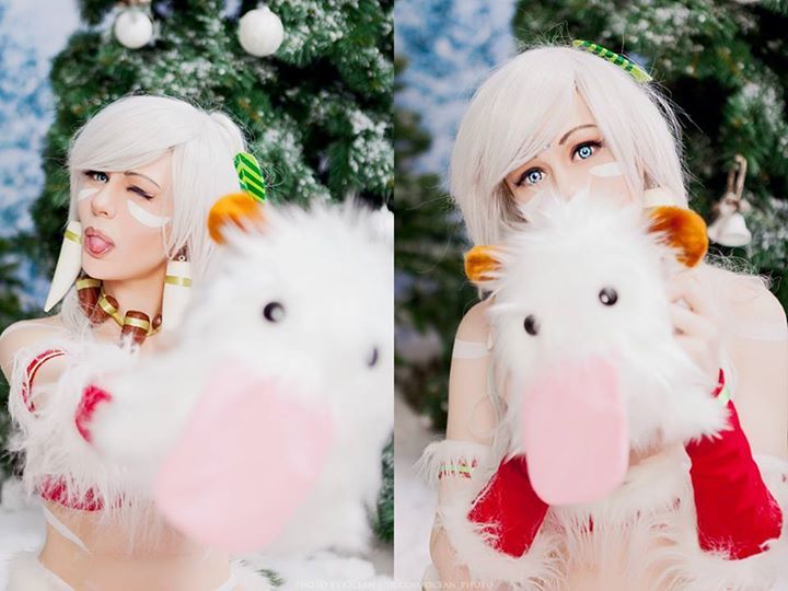 freljordashe:  league-of-legends-sexy-girls:  Nidalee Cosplay  lovely Nidalee! 