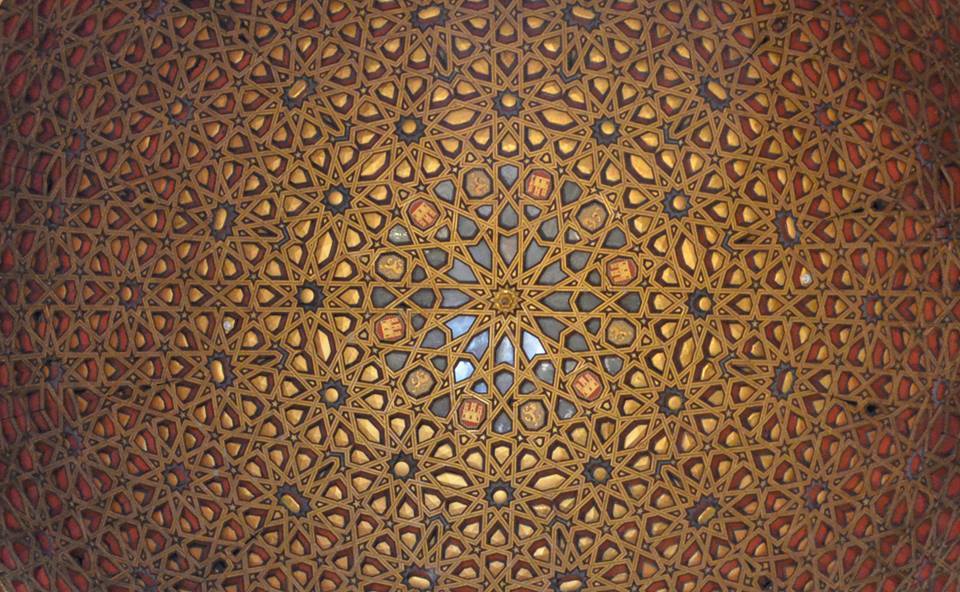 Dome of the Hall of Ambassadors of the Royal Alcázares of Seville