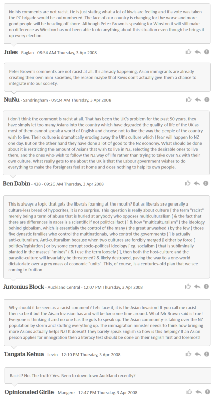 thisiseverydayracism:  White supremacist politicians in New ZealandOld white British