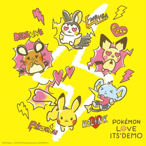 The second series of Pokémon Love Its’ Demo &ldquo;Electric Pokémon Themed Collection&rdquo; to be r