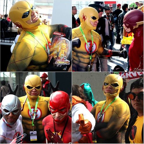 #reverseflash as portrayed by my friend Luis #nycc #newyorkcomiccon #nycc2015 #cosplay #dccomics #flash ##cwflash