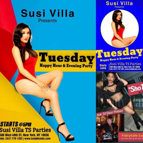 Susi Villa ts parties #monday #tuesday #wednesday #thursday #fridaynight #friday #saturday #sunday #