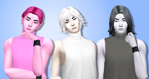 9 KiaraZurk Male Hairs in Sorbets Remix9 masculine hairs in all 76 Sorbets Remix ColoursCredits to @