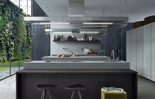 {Some lunch-time kitchen inspiration courtesy of Poliform&rsquo;s Varenna. Euro-modern can come acro