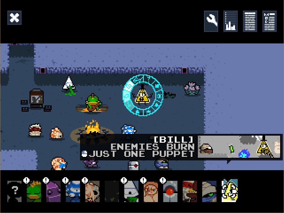 Nuclear Falls A Nuclear Throne Mod Nuclear Throne Playable Bill Cipher Mod