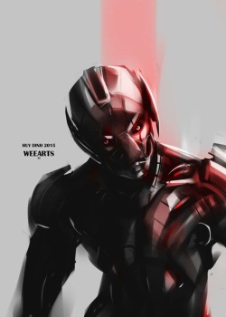 weearts:  Ultron sketch! Happy Friday everybody!