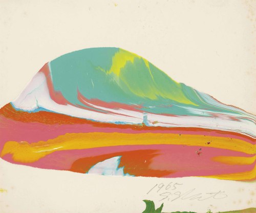 vjeranski:Shozo Shimamoto (1928 - 2013)UNTITLED, 1965, UZUMAKI [WHIRLPOOL] SERIESvjeranski:Shozo Shi