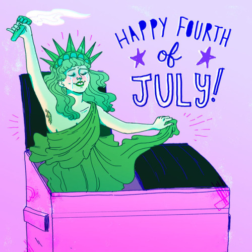 Liberty Comes Out of Her Dumpster To Shame Mankind  (2017)