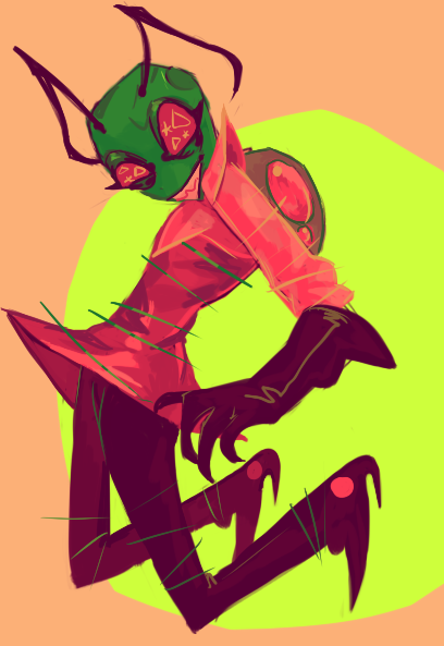 irkencasualwear: how many pics cani draw of zim by himself? the world may never know (dont tag as ki