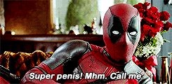 meryl-streep-the-caped-crusader:harliyquinn:Happy Valentine’s from Deadpool!ok at this point the mov