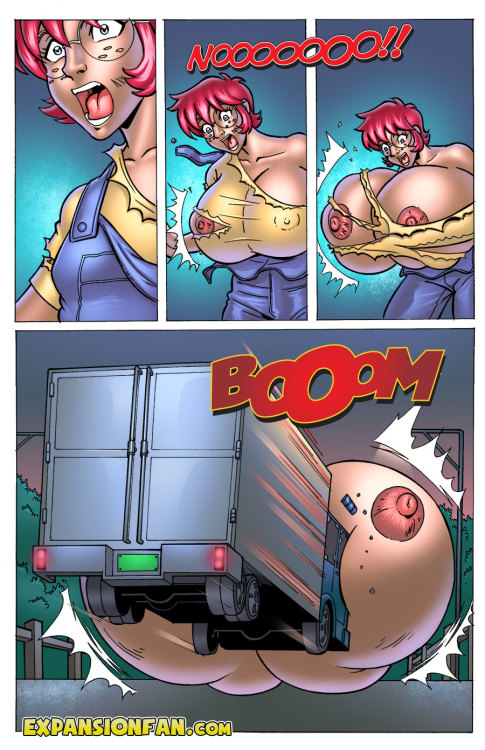 Page 6 from The Cleavage Crusader, a comic written by Valeyard Vince with illustration by Octo. For 