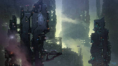 theseworldsareyours: Tagonis Refinery Depths by Christopher Balaskas