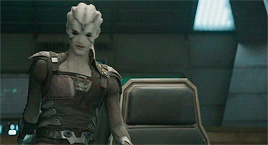 steveetrevor:I like the beats and shouting!Jaylah in Star Trek Beyond (2016) dir. by Justin Lin