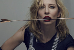 sgoat44:  clockworkapricot:  Cate Blanchett By Sean and Seng   Well….