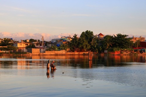 suiyobish:Man basks in the evening sun, Cuba