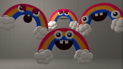 I Bet She Is Trying To Win The Minigame Of The FNAF World Called "Chica's Magic Rainbow"! (You Know Where