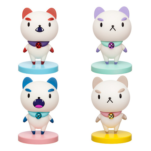 almostconceptartist:Vinyl Puppycat Figures