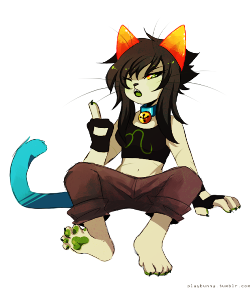 playbunny: little kitty cat nepeta stress reliever doodledont you sometimes wish you could flip cer