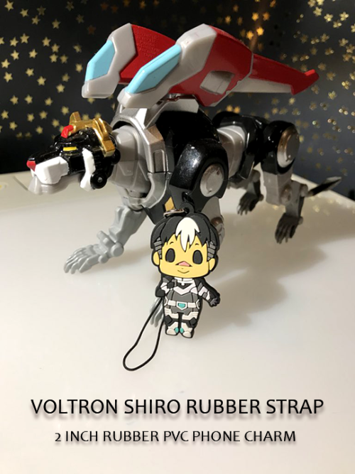 He’s here! Brand new Shiro rubber straps are now for sale on my online shop! The charms are 2&