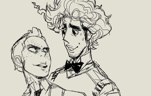 More Palmer (and bonus Greer), because he’s my good bucktooth sunflower boy. His hair continue