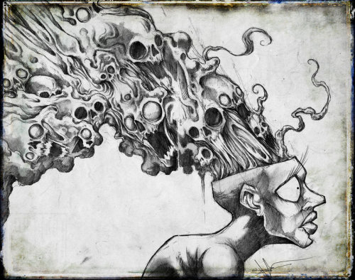 mehgehd:  Dying Thoughts by ShawnCoss 